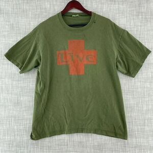 Vintage 1995 Live Band short sleeve shirt size XL. 8859